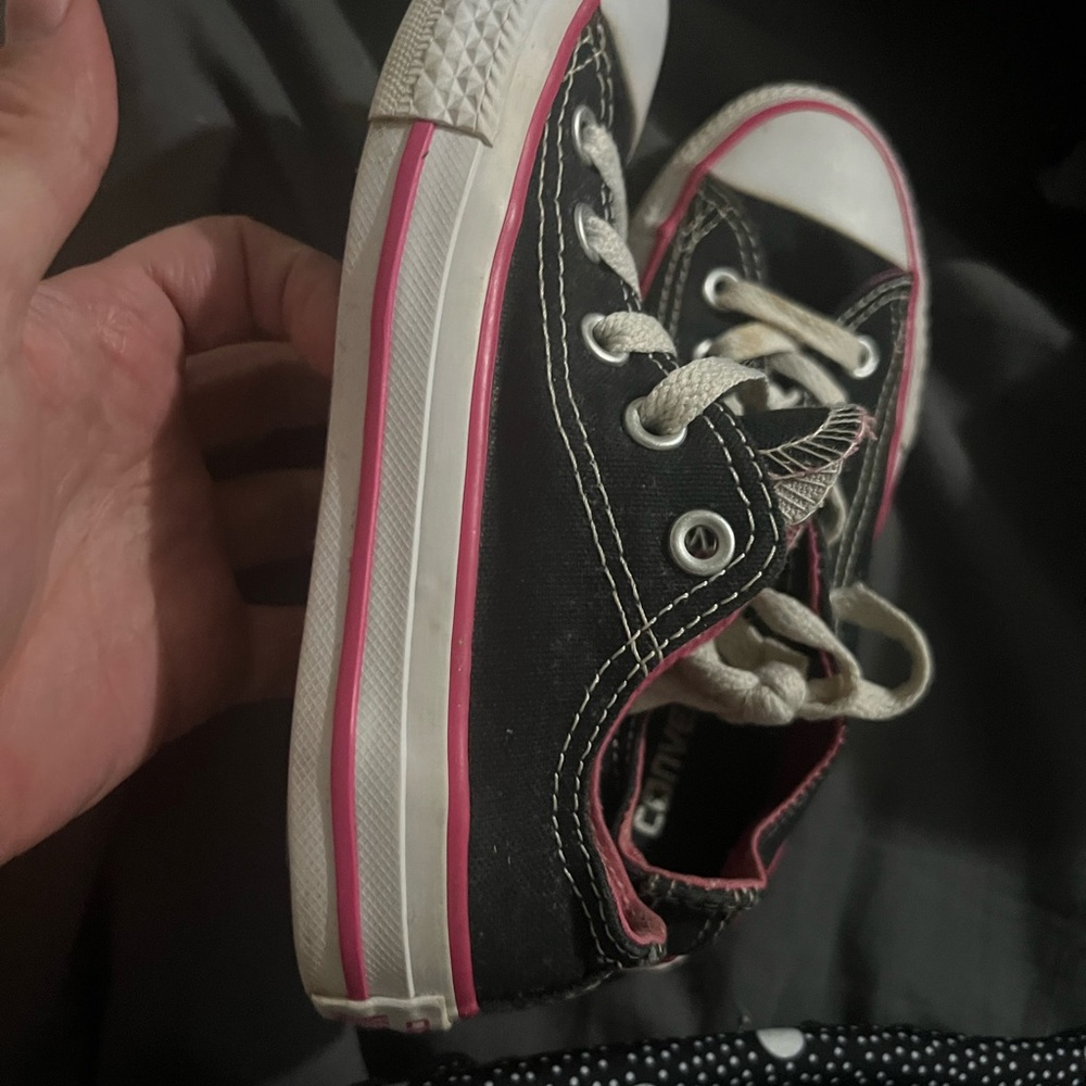 Size 12 kid- 2 pairs of Converse Kids - Picture 3 of 6